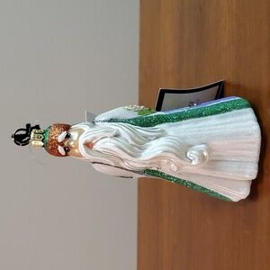 Glitterazzi Christmas International Irish santa ornament